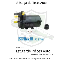 Filtre à carburant PURFLUX FCS748