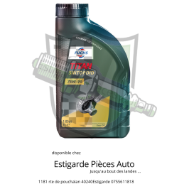 1 litre d'huile de transmission 75w90 Fuchs