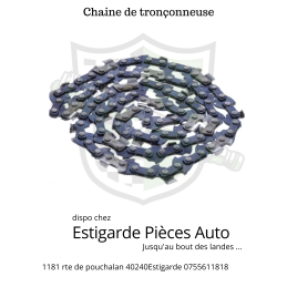 CHAÎNE DE TRONÇONNEUSE .325" 1.3 64D