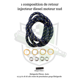 1 composition de retour injecteur diesel moteur xud