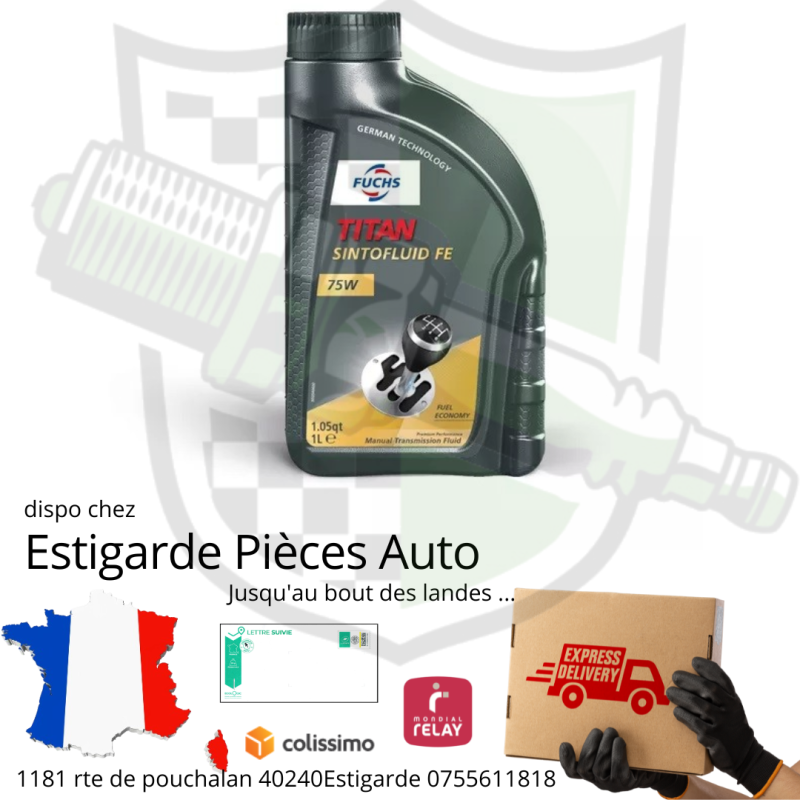TITAN SINTOFLUID FE SAE 75W TITAN SINTOFLUID FE SAE 75W