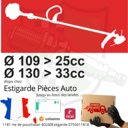 Tête de coupe TapNGo « TNW130 » universelle 130 mm