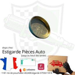 Pastille de dessablage 20 mm Laiton