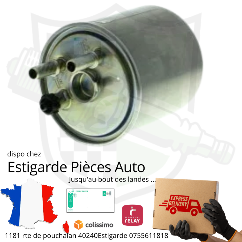 Filtre à carburant Renault kangoo