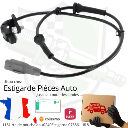 CAPTEUR ABS POUR 307 308 AR