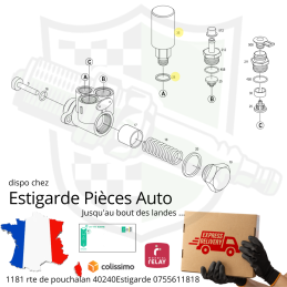 kit réparation pour pompe Bosch FP/K22M101 0440007998  ( pompe à main )