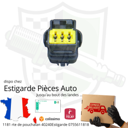 Prise pour faisceau de capteur de pression turbo ( sural et Map )