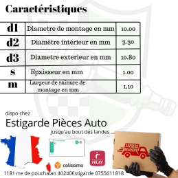 Clips d'intérieur dimension au choix