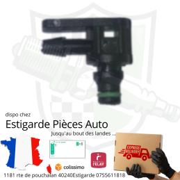 RACCORD DE RETOUR PLASTIQUE (L) MONTAGE DENSO FIAT LANCIA ...