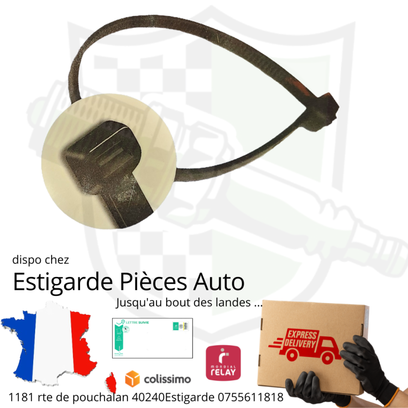 Collier nylon pro rislan pour fixer Collier nylon pro rislan pour fixer