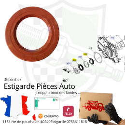 Joint spi d'arbre de pompe d'injection