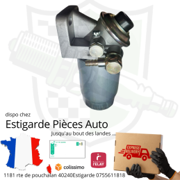 Kit Tête complète pour filtre à gasoil Bosch à visser , filtre , joints et raccords durite 8