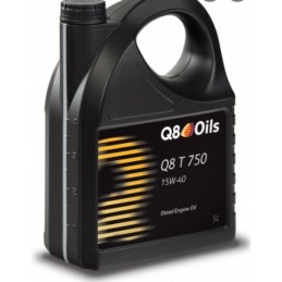 huile q8 t750 15w40 - 5l
