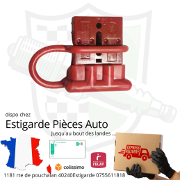 Capot Pour Connecteur (rouge) Haute Puissance 50 A 600 V Capot Pour Connecteur (rouge) Haute Puissance 50 A 600 V