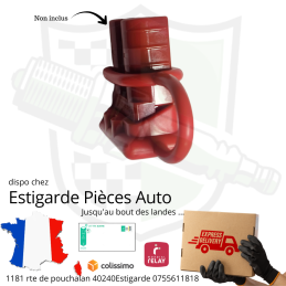 Capot Pour Connecteur (rouge) Haute Puissance 50 A 600 V Capot Pour Connecteur (rouge) Haute Puissance 50 A 600 V