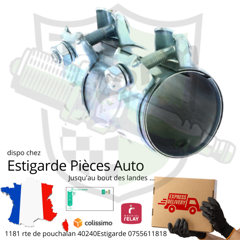 Manchon échappement 56/60 X 90mm