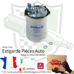 Filtre à carburant PURFLUX FCS737