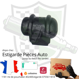 Silent bloc de bout de barre stabilisatrice sur triangle pour Renault Express