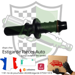 Raccord carburant clip rapide M 10mm/10mm droit