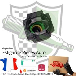 Raccord carburant clip rapide 6.3mm/7mm ( cote durite ) droit