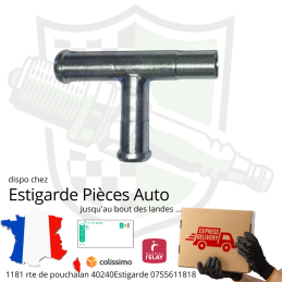 Tuyau métallique de refroidissement Droit , en forme ( T , Y , X ) , insert et forme particulière