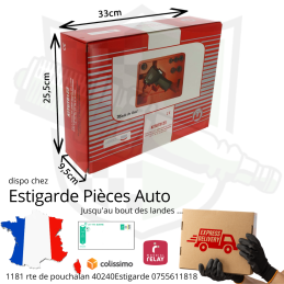 CLE A CHOCS 1/2" ULTRA COURTE COFFRET + 6 DOUILLES