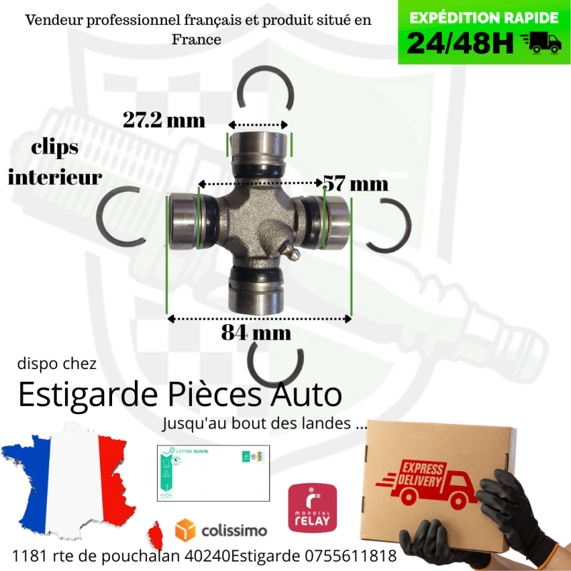 CROISILLON DE CARDAN TATA LOADBETA / TELCOLINE