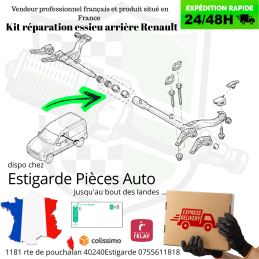 Kit réparation essieu arrière Renault