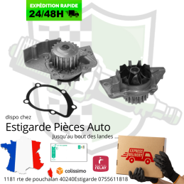 KIT DISTRIBUTION + POMPE A EAU 2.0L HDI PSA