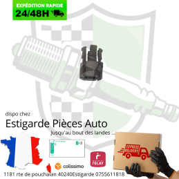 AGRAFE D EMETTEUR D EMBRAYAGE DUSTER / MASTER / KANGOO ORIGINALE(blanc) OU ADAPTABLE(noir)