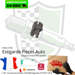 AGRAFE D EMETTEUR D EMBRAYAGE DUSTER / MASTER / KANGOO ORIGINALE(blanc) OU ADAPTABLE(noir)