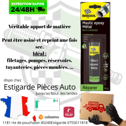 COLLE EPOXY METAL BARDAHL 56 GRS