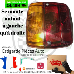 Feu de remorque carré