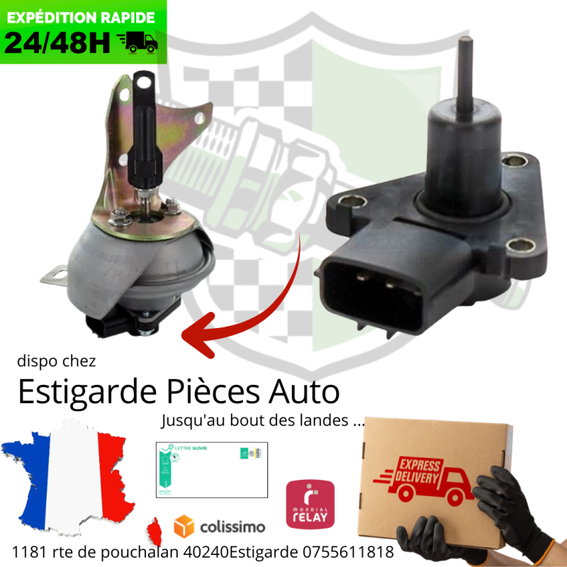 Capteur de position turbo 1.6 et 2.0 hdi PSA