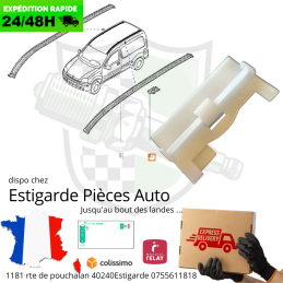 Agrafe attache fixation baguette de toit Renault Dacia