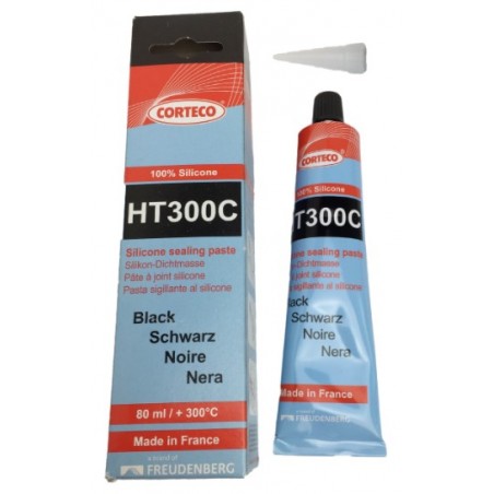 Corteco HT300C Pate à Joint Silicone Noire - 80ml