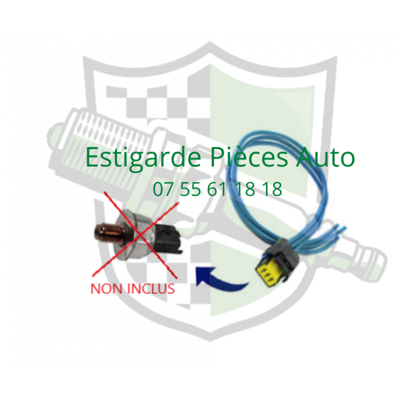 U Capteur Pression Carburant Rampe Pr Citroen Peugeot Focus 1.4