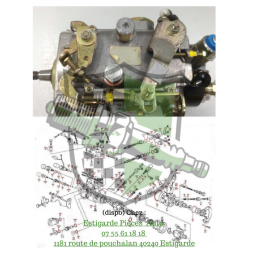 kit de joint pour pompe injection type DPC DELPHI CAV LUCAS ROTO ...