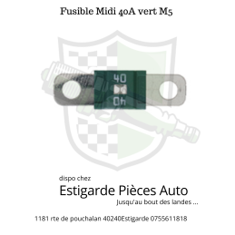 Fusible Midi 40A vert M5